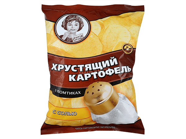 Картофельные чипсы "Девочка" 160 гр. в Липецке