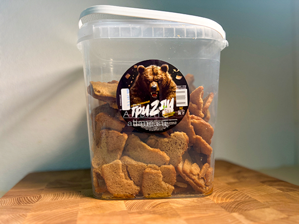 Ведро Ржаные гренки с чесноком в Липецке