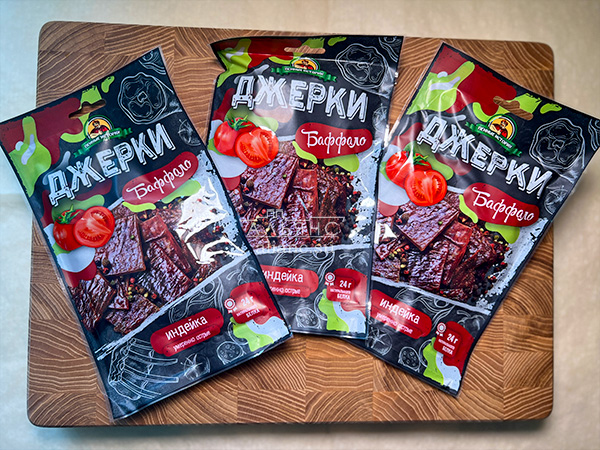 Джерки из индейки "Баффало" 45 гр. в Липецке
