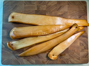 Шашлычок из кальмара х/к: Кальмар палочки х/к