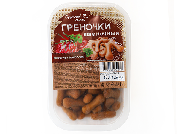 Сурские (ПШЕНИЧНЫЕ) Копченая колбаска (100 гр) в Липецке