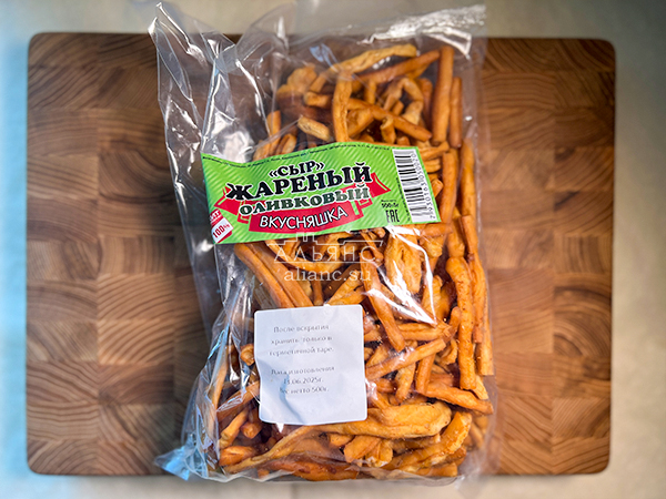 Жареный сыр "ВКУСНЯШКА" (Оливковый) 500гр. в Липецке