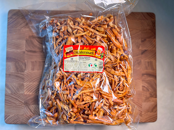 Нитка ЖАРЕНАЯ "Тайский перец" Oktobersnack 1 кг (сырный продукт) в Липецке