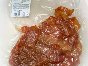 Тунец с перцем: Мясо Чипсы куриные 