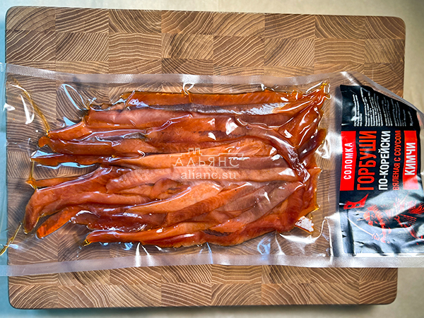 Горбуша соломка по-корейски в Липецке