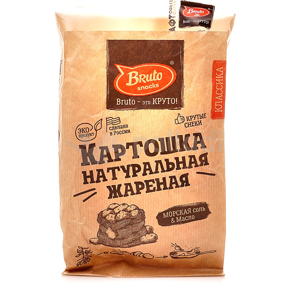 Картофель «Бруто» с солью 70 гр. в Липецке