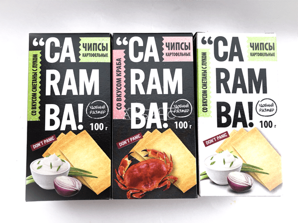 Чипсы "CARAMBA" ассорти 100 гр. в Липецке
